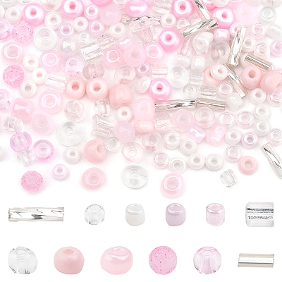 2 Sets Glass Seed Beads DIY-FS0008-27C-1