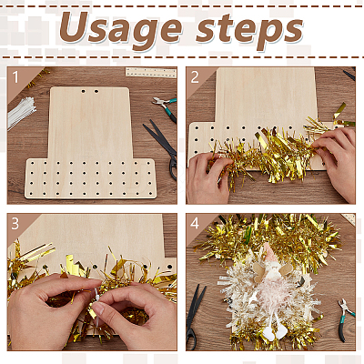 2Pcs Wood Wreath Boards DIY-FG0006-77C-1