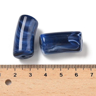 Acrylic Imitation Gemstone Beads MACR-K359-66B-1