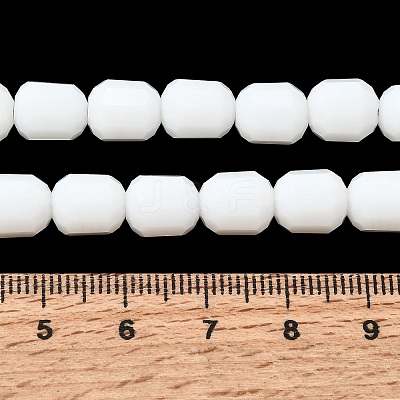 Opaque Column Glass Beads Strands EGLA-A043-02-UP02-1