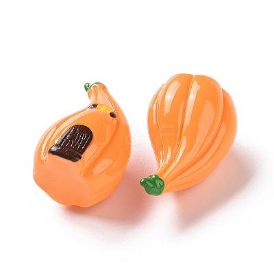 Autumn Opaque Resin Cabochons LS-RESI-D063-13-1