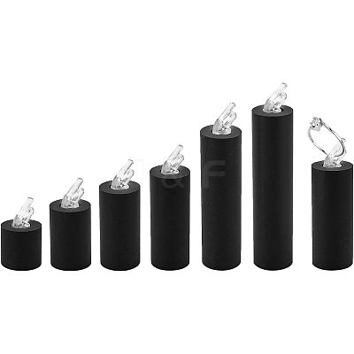 1 Set Acrylic Jewelry Finger Ring Displays Stands RDIS-NB0001-07-1