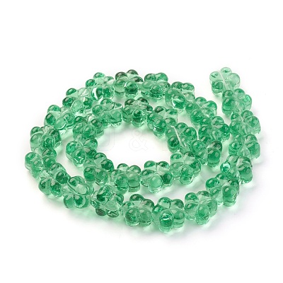 Handmade Lampwork Beads Strands LAMP-P051-F02-1