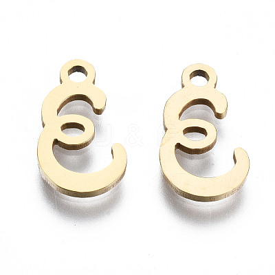 201 Stainless Steel Charms STAS-T044-217G-E-1