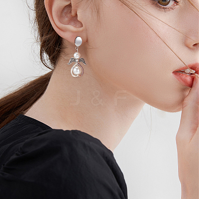 60Pcs 2 Colors 304 Stainless Steel Stud Earring Findings STAS-BBC0005-65-1