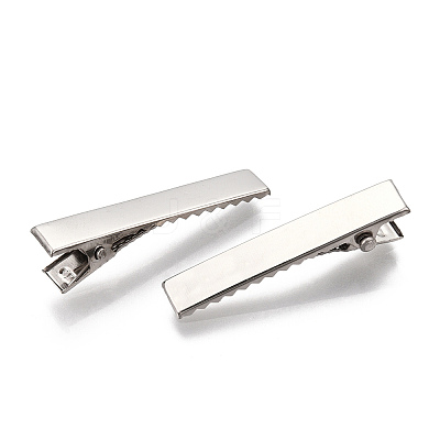 Iron Flat Alligator Hair Clip Findings IFIN-S286-34mm-1