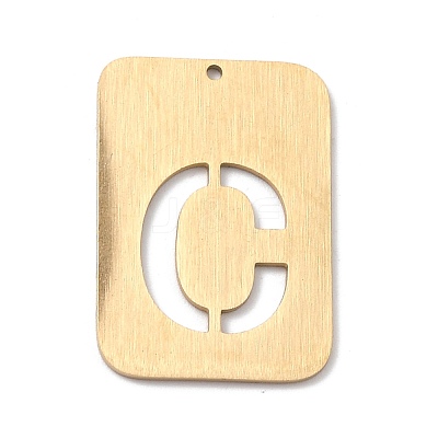 Ion Plating(IP) 304 Stainless Steel Pendants STAS-K216-49C-G-1