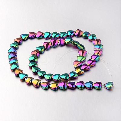 Electroplate Non-magnetic Synthetic Hematite Bead Strands G-F300-22B-02-1