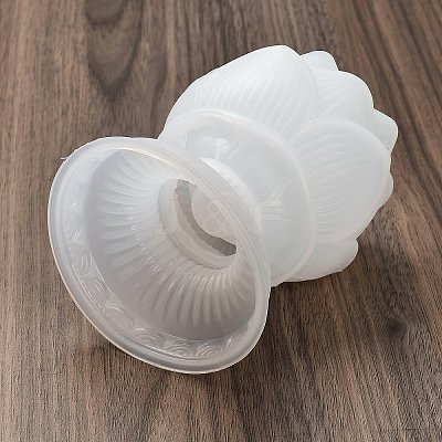 DIY Lotus Candlesticks Silicone Molds LS-DIY-G113-11B-1