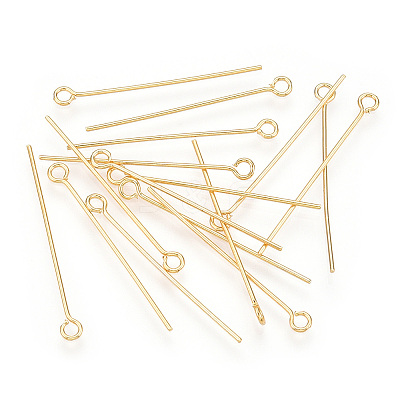 Brass Eye Pin KK-G331-09-0.7x32-1