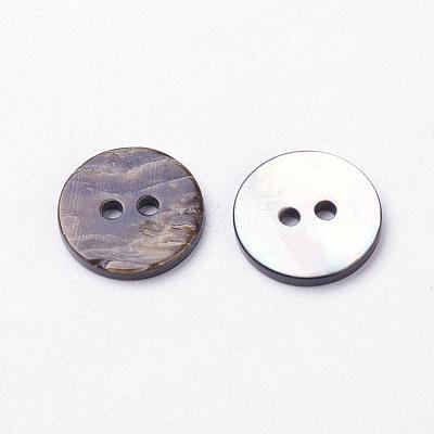 2-Hole Shell Buttons BUTT-L019-02E-1