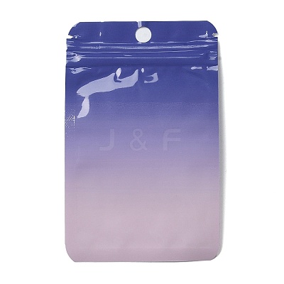 Rectangle Glitter Holographic PVC Resealable Packaging Bags ABAG-P011-01C-03-1