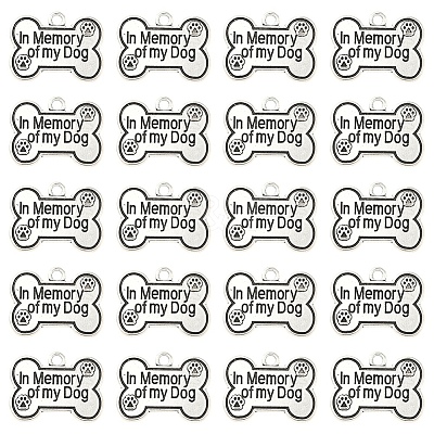 40Pcs Tibetan Style Alloy Pendants FIND-SC0020-53-1