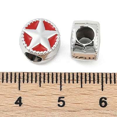 CCB Plastic European Beads CCB-D278-03-1