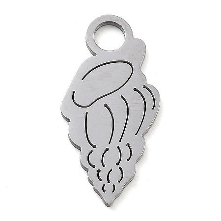 Anti-Tarnish 304 Stainless Steel Pendants STAS-M076-03P-1