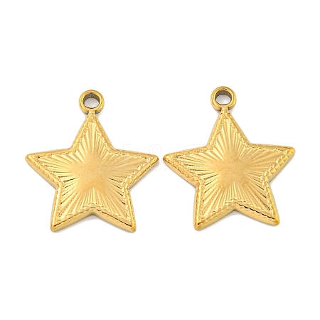Ion Plating(IP) 304 Stainless Steel Pendants X-STAS-P365-09G-1