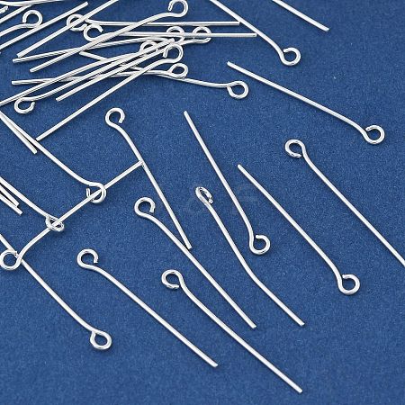 Brass Eye Pins KK-H258-08A-S-1