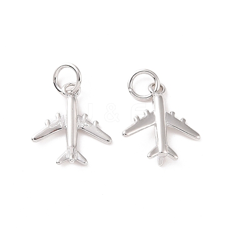Rack Plating Brass Charms X-ZIRC-C042-09P-1