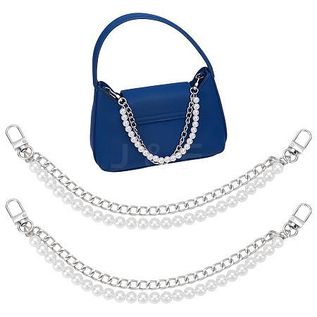 ABS Plastic Imitation Pearl Mobile Straps LS-AJEW-WH0270-628P-1
