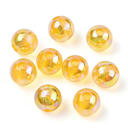 Transparent Acrylic Beads MACR-T046-01E-12-1