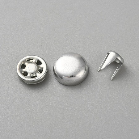 Iron Cap Top Buttons BUTT-WH0029-46A-1