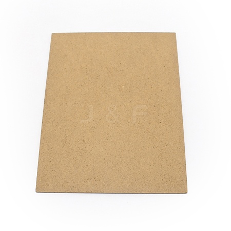 Rectangle Medium Density Fiberboard (MDF) Sheet AJEW-WH0240-25-1