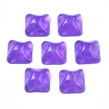 Transparent Resin Cabochons CRES-N031-004A-C01-1