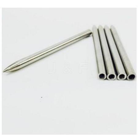 Stainless Steel Knitting Needles For Parachute Cord TOOL-WH0014-02-1