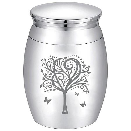 CREATCABIN Alloy Cremation Urn AJEW-CN0002-27E-1