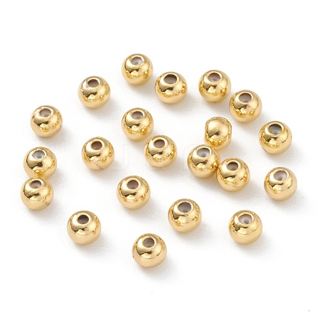 Brass Beads KK-A148-03G-1