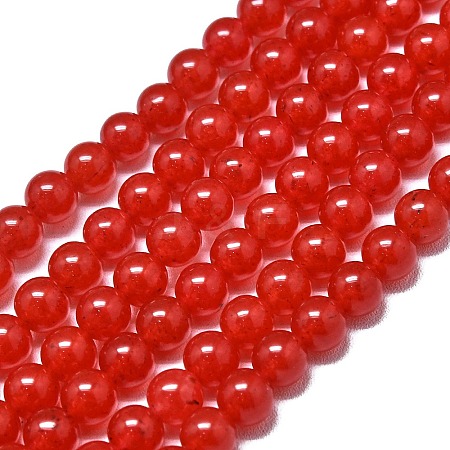 Natural Malaysia Jade Beads Strands G-L645-C01-4mm-16-1