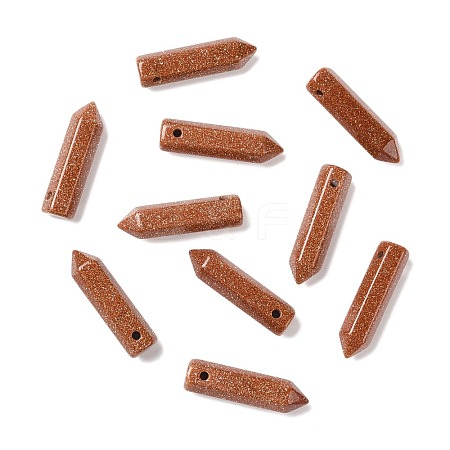 Synthetic Goldstone Pointed Pendants G-D460-01Q-1