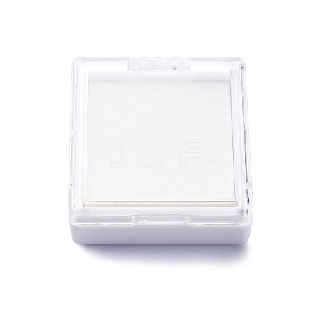 Acrylic Loose Diamond Storage Boxes with White Sponge Inside CON-R030-06B-1