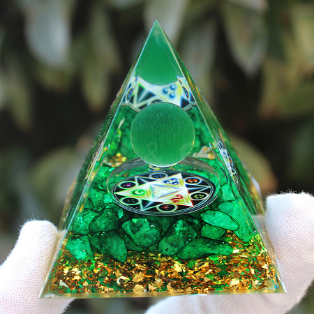 Orgonite Pyramid Resin Energy Generators PW-WG94568-21-1