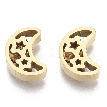 304 Stainless Steel Beads X-STAS-S079-181G-1