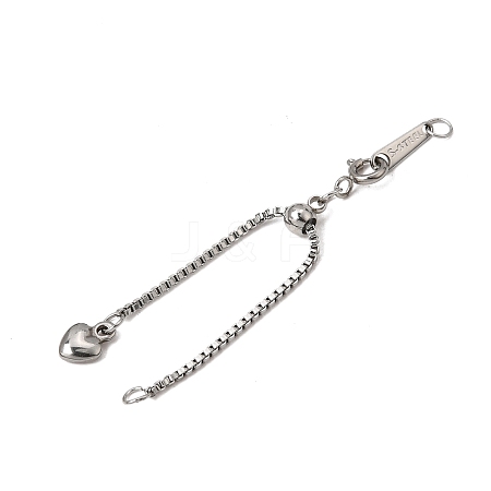 Adjustable 304 Stainless Steel Box Chain Extender SA-CBA61B8-05P-A-1