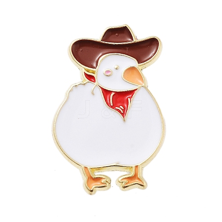 Duck Alloy Enamel Pins JEWB-Z025-02A-1