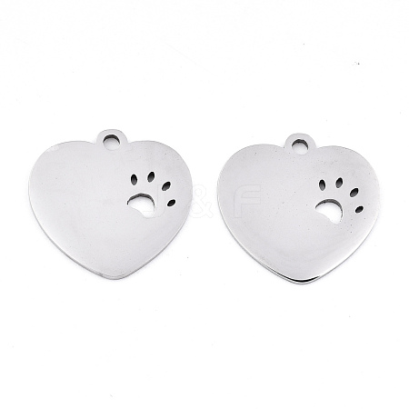 Non-Tarnish 201 Stainless Steel Pendants STAS-S081-084-1