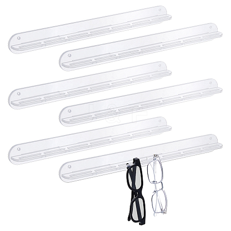 6 Sets Acrylic Sun Glasses Storage Display Stands ODIS-FH0001-23-1