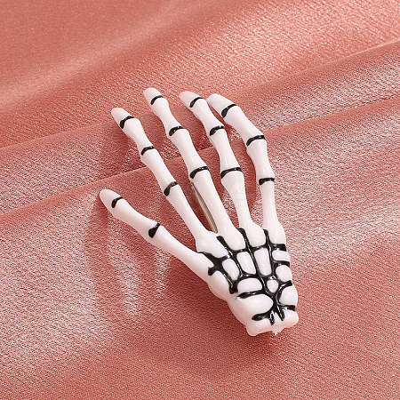 Acrylic Alligator Hair Clips LS-SKUL-PW0004-02K-1