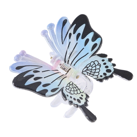 Plastic Claw Hair Clips PW-WG88B37-01-1