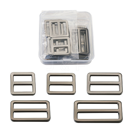 Zinc Alloy Buckles PALLOY-TA0002-16-1