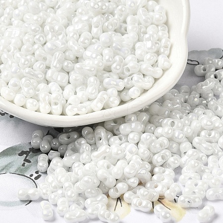 Opaque Colours Luster Glass Seed Beads X1-SEED-B001-01A-12-1