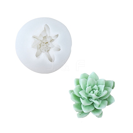 Succulent Plant DIY Candle Silicone Molds PW-WGF52C4-04-1