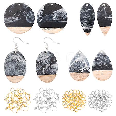 DIY Earring Making Kit DIY-OC0007-29-1