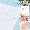 60Pcs 3 Styles 925 Sterling Silver Beads STER-BC0002-11-4