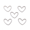 Non-Tarnish 201 Stainless Steel Linking Rings X-STAS-R111-LA105-01-2