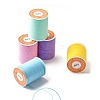 5 Rolls 5 Colors Round Waxed Polyester Cord YC-FS0001-02A-3