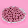 Round Silicone Focal Beads SI-JX0046A-78-3