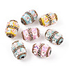 Handmade Indonesia Alloy Beads IPDL-B001-06-1